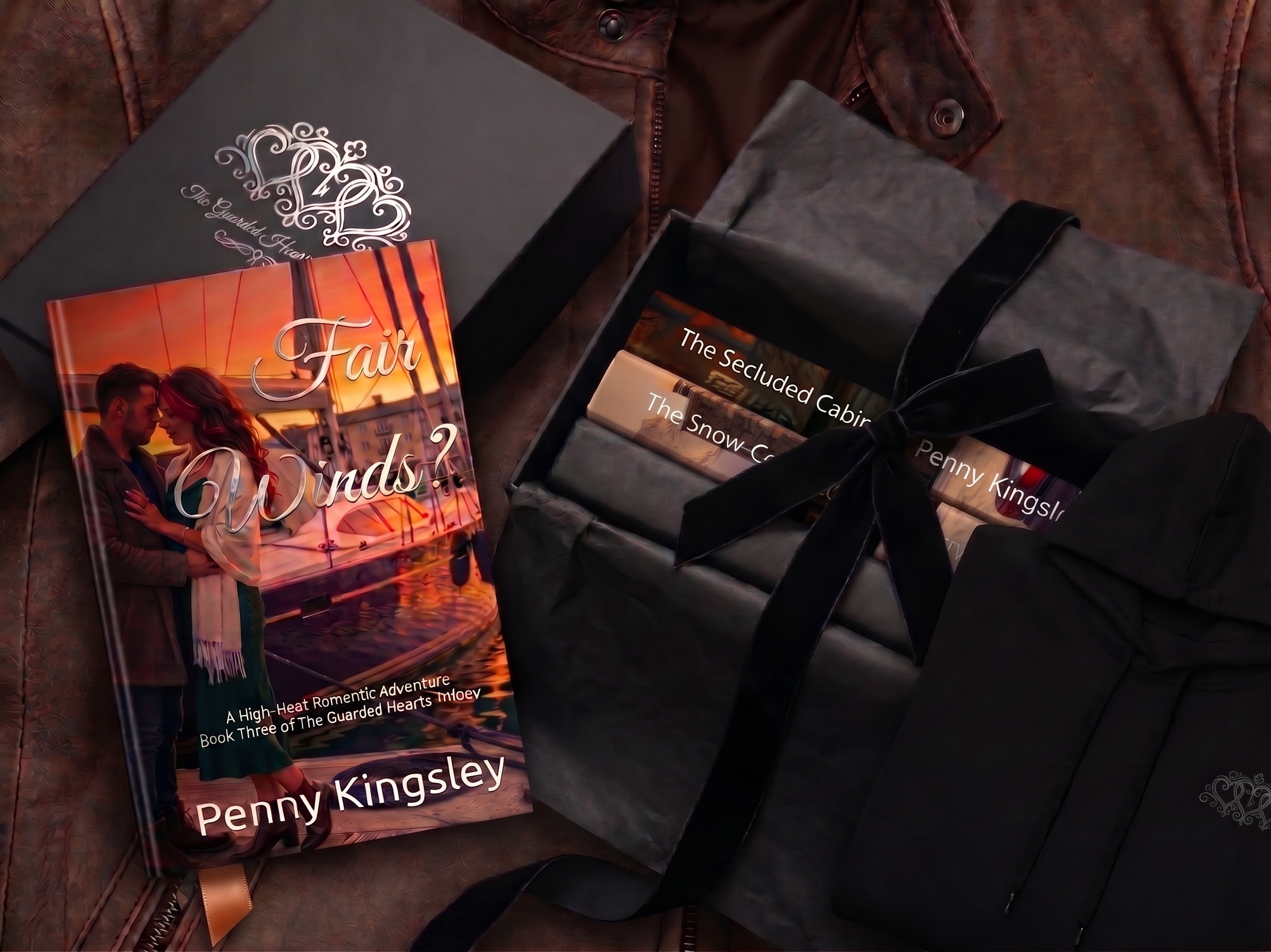 The Guarded Hearts limited edition box set, books and hoodie